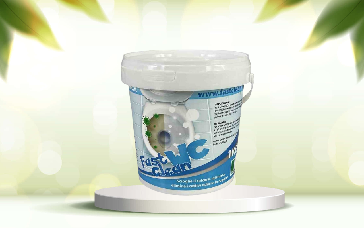 Elimina il calcare dal WC senza fatica: scopri Fast Clear per una pulizia brillante